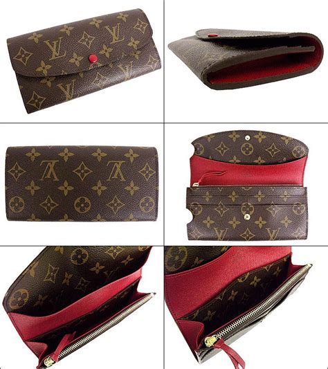 louis vuitton women's wallet red inside|trifold louis vuitton wallet.